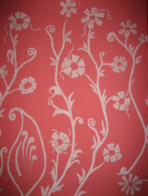 wall mural detail